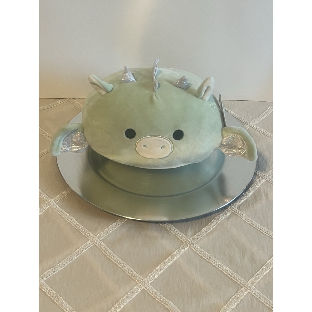 Kellytoy Squishmallows Stackable Drew Mint Green Dragon 8" Plush  -New With Tags - Picture 7 of 8